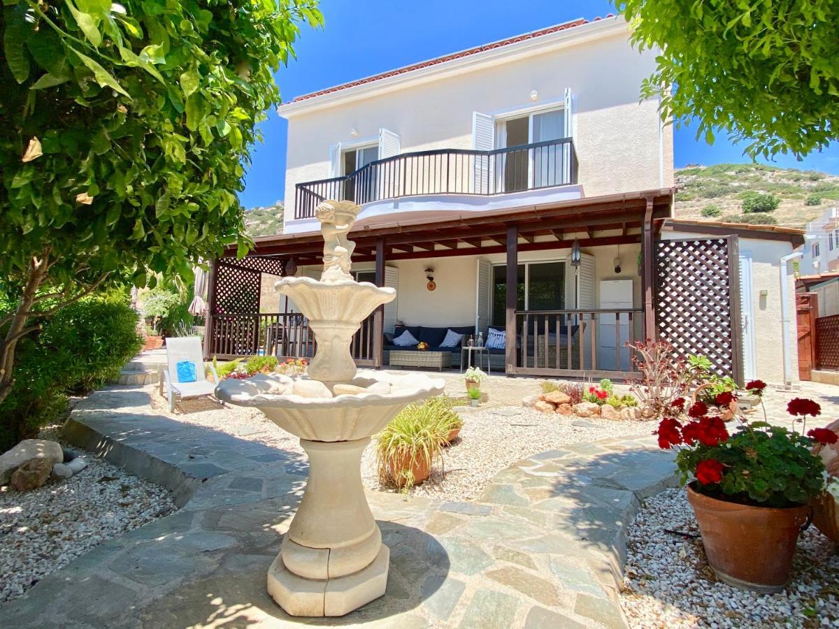Villa Alicia With Priv Pool, Beautiful Garden And Shady Veranda- 5 Min To The Beach Peyia Buitenkant foto
