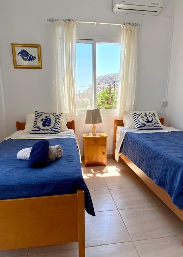 Villa Alicia With Priv Pool, Beautiful Garden And Shady Veranda- 5 Min To The Beach Peyia Buitenkant foto